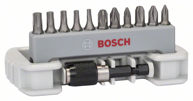 Bosch accessoires 11-delige schroefbitset inclusief bithouder - 2608522129
