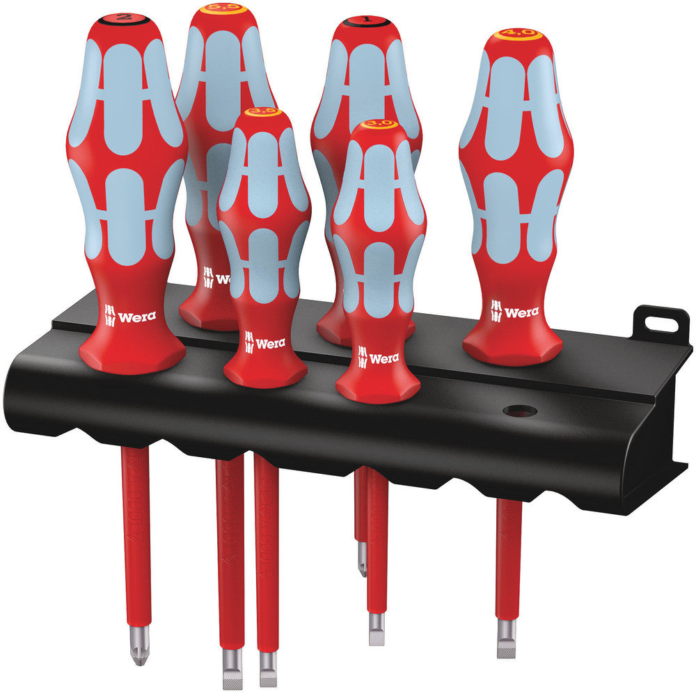 WERA 3165 I 6 Juego de destornillador, acero inoxidable + RE