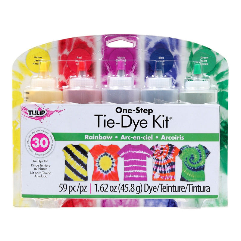 Tulip one-step tie dye tulipano • kit tie-dye 5 colori arcobaleno