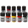Color de vidrio de vidrio de creativ Company Color de pintura de vidrio transparente, 10x30ml