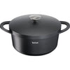 Tefal kookgerei tefal trattoria stoofpan 28 cm zwart