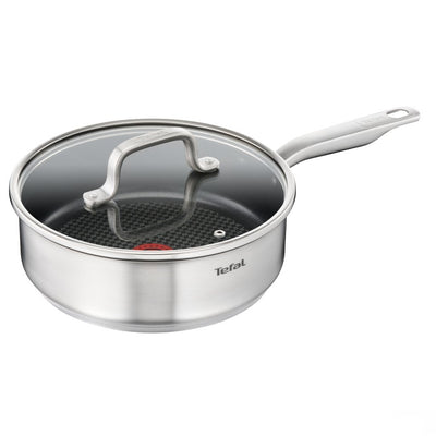 Equipo de cocción Tefal Virtuoso Tefal Spanpan 24 cm de acero inoxidable