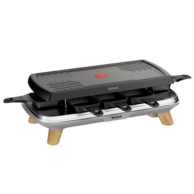Tefal tefal re610d 3in1 legno in acciaio inossidabile in acciaio nera per 8 persone