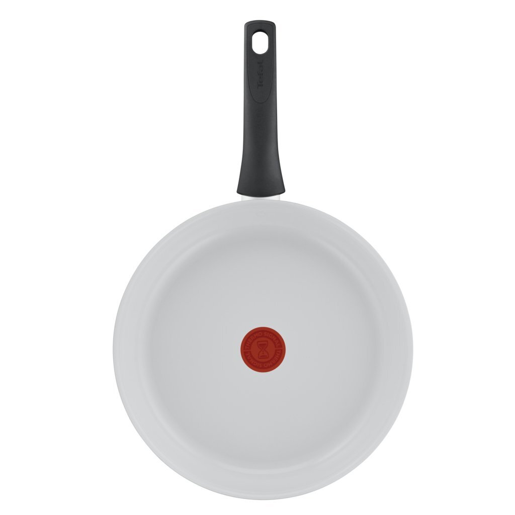 Tefal Kookgerei Tefal Ceramic Control Koekenpan 24 cm Wit