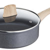 Tefal kookgerei tefal natural force hapjespan oslash; 24 cm met deksel