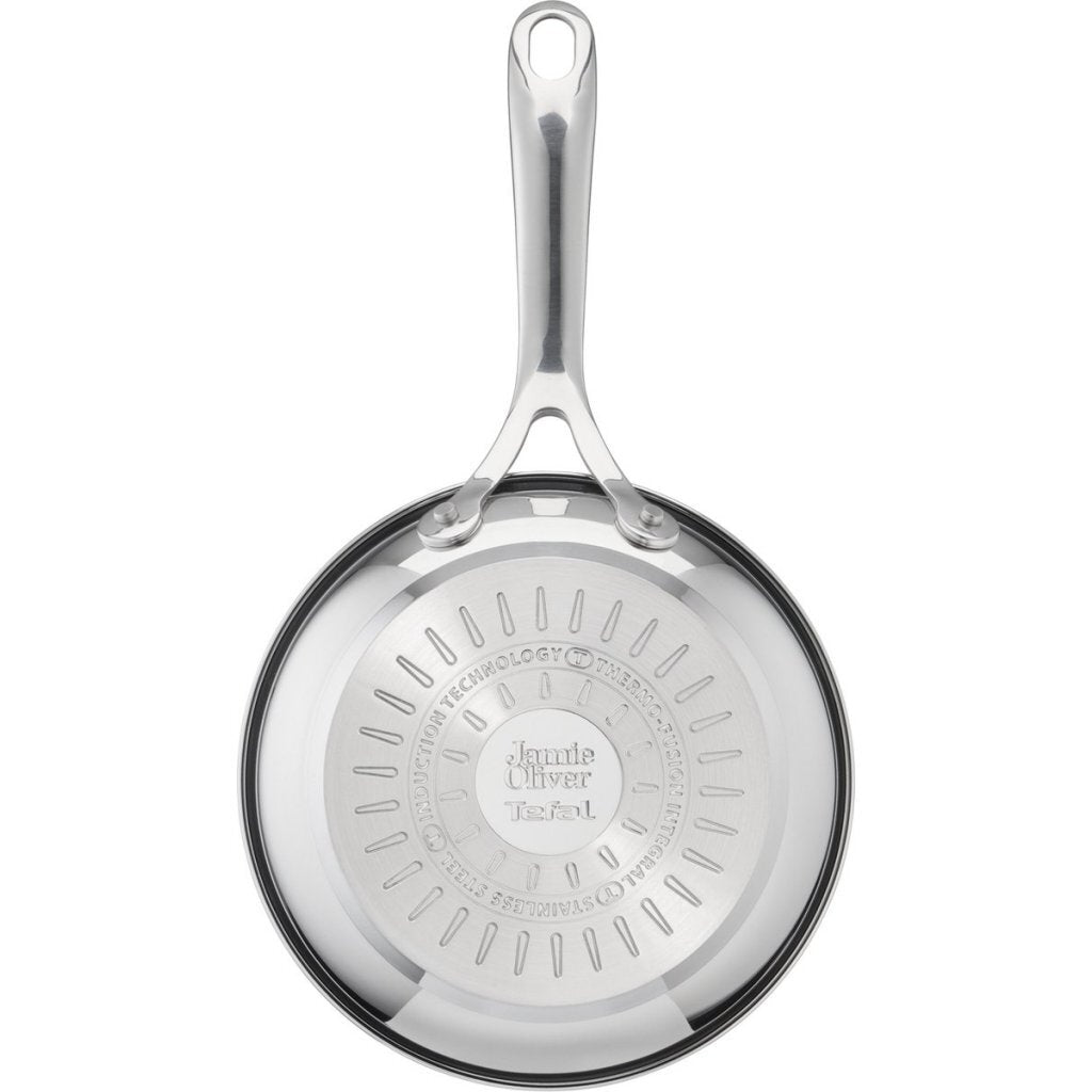 ANGRO DI COUCINA TEFAL Tefal E31004 Jamie Oliver Cook Frying Padella da 24 cm in acciaio inossidabile