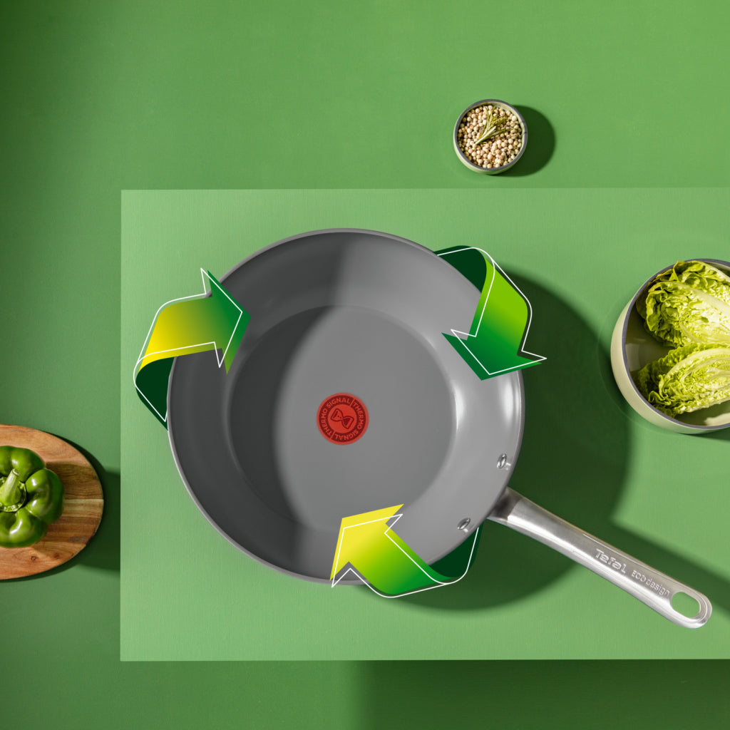 Tefal Tefal C42419 Renew+ Ceramic Wok Pan 28 cm