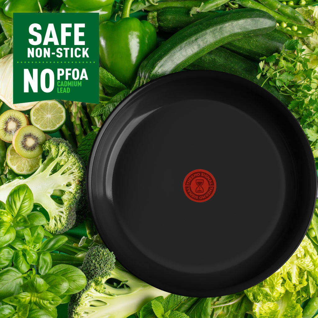 COCHFAGGIO TEFAL Tefal Renew Black Frying Padan 20 cm Nero