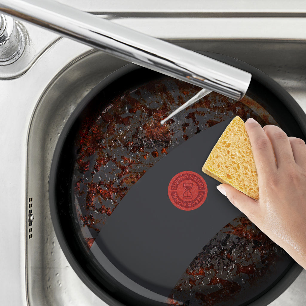 Tefal C47604 Cambia padella in ceramica nera 24 cm nero