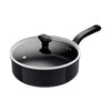 Tefal kookgerei tefal cook change keramisch hapjespan 24 cm pfas-vrij met deksel keramische antiaanbaklaag geschikt voor inductie