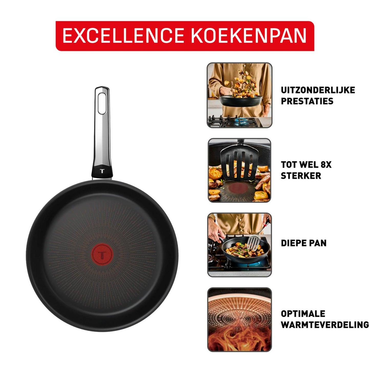 Sartén tefal excelencia ø28cm