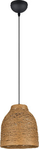 Rl live your light reality joeline - hanglamp - zwart mat - excl. 1x e27 4 w - plafondbevestiging - in hoogte verstelbaar - casalum