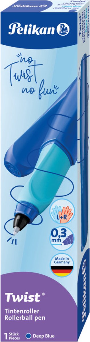 Roller Pelikan twist blu intenso