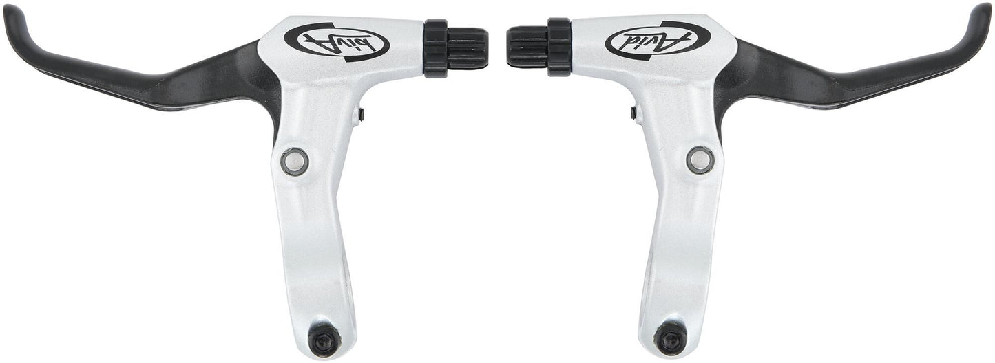 Avid Br.Ler FR-5 Alu, par, plateado negro
