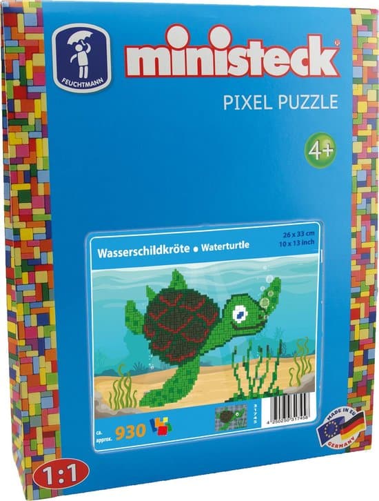 Ministeck - zeeschildpad 930-delig