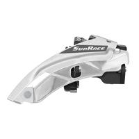 Deralleur anteriore Sunrace M500 7 8 Dual Pull Silver