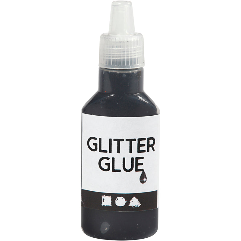 Colla glitter Creative Company, nera, 25 ml 1 flacone