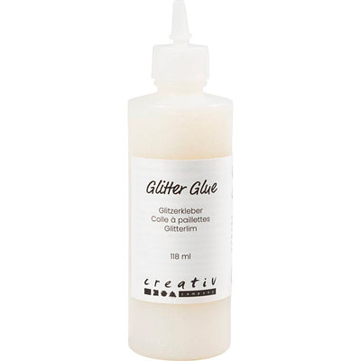 Colla glitter Creativ Company, bianco olografico, 118 ml 1 flacone