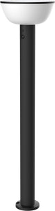 Luxform - ibrido, 1x lampione lawton, 45 300lm, nero, 1xpdq
