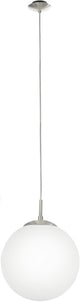 Eglo rondo hanglamp - e27 - ø 30 cm - grijs wit