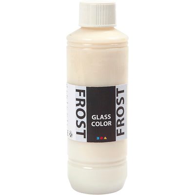 Vidrio color escarcha, 250 ml 1 botella
