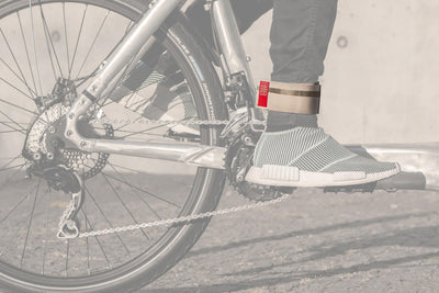 Fahrer Broekklem Band Refelecent Black