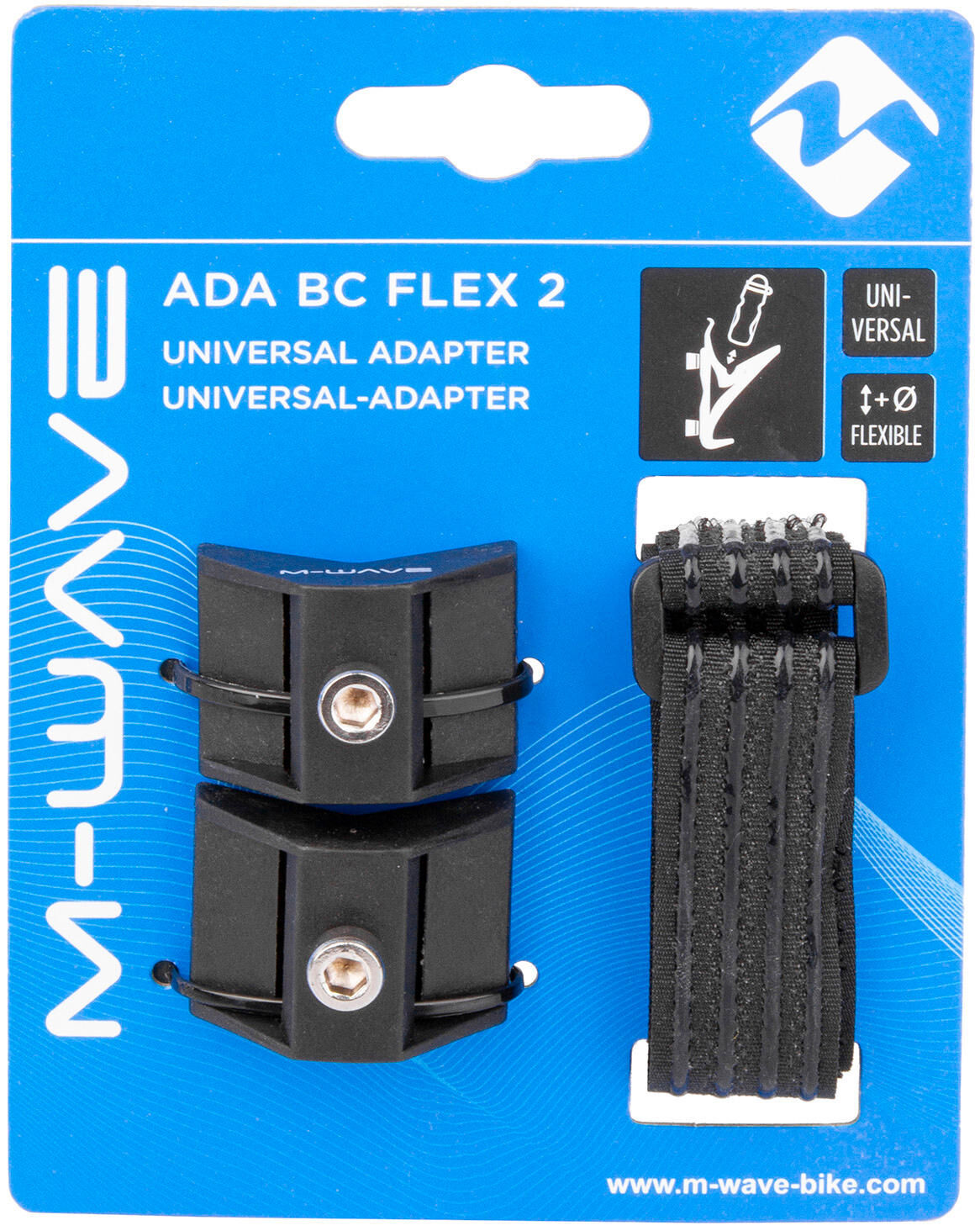 M-Wave Bot.Cage Adattatore Ada BC Flex 2 Black