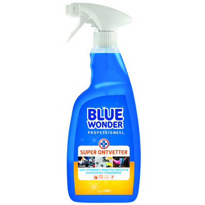 Blue wonder 1070320 - super sgrassatore 1l prof. 1l | 6 pezzi