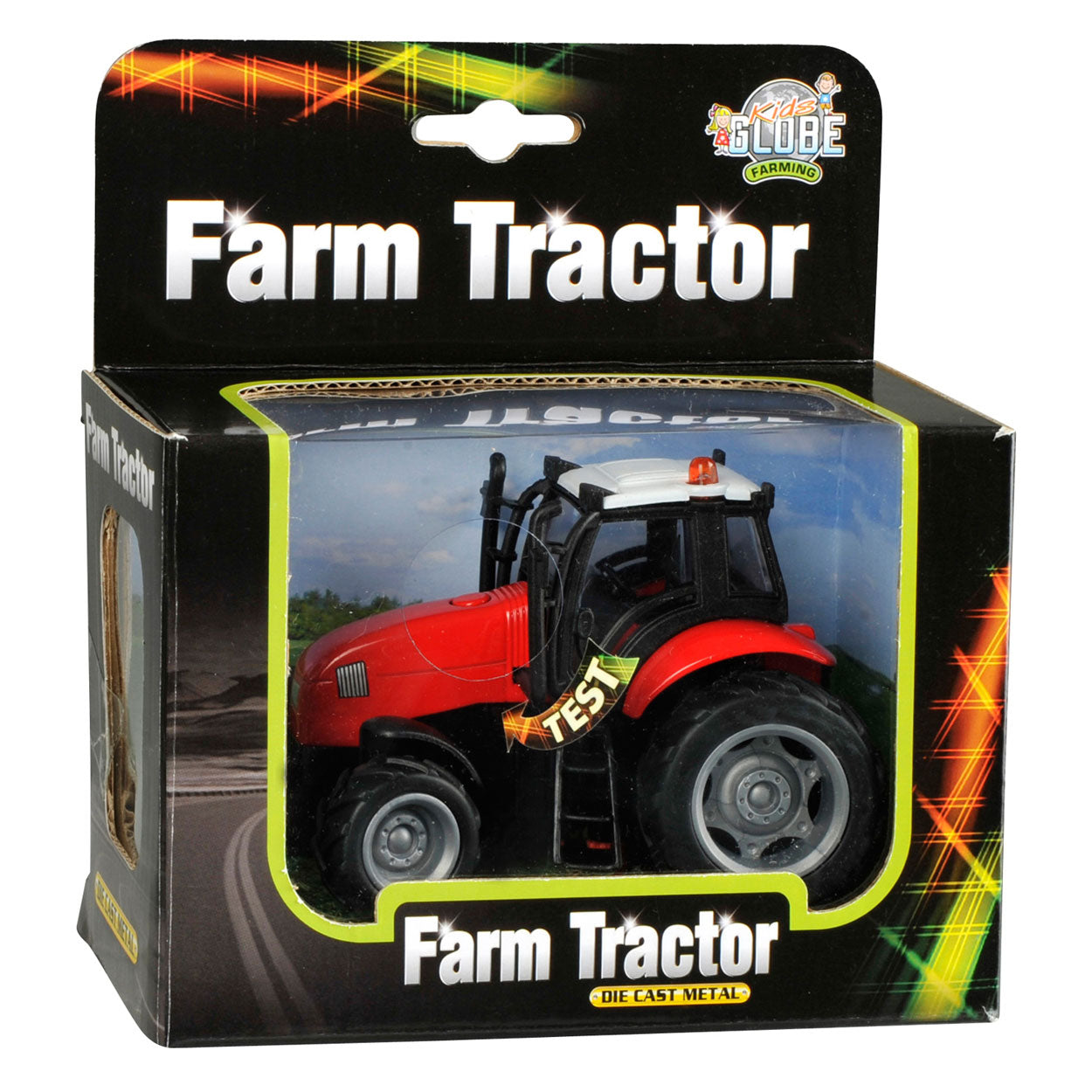 Kids Globe Tractor con luce e suono, 1:32