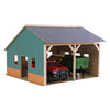 Kids Globe Globe Loods para 2 tractores, 1:16