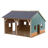 Kids Globe Globe Loods para 2 tractores, 1:16