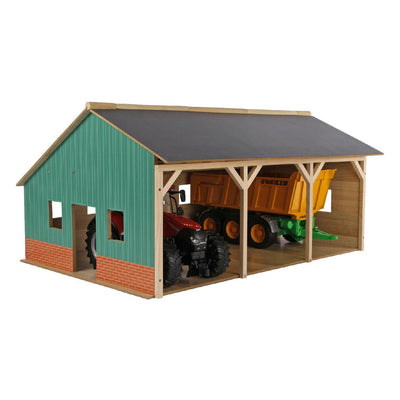 Kids Globe Globe Agricultural Lock Wood per 3 trattori, 1:16