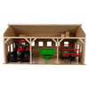 Kids Globe Globe Agricultural Lock Wood per 3 trattori, 1:16