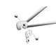 Union derailleurpad GH-134 met schroefset M8x0.75
