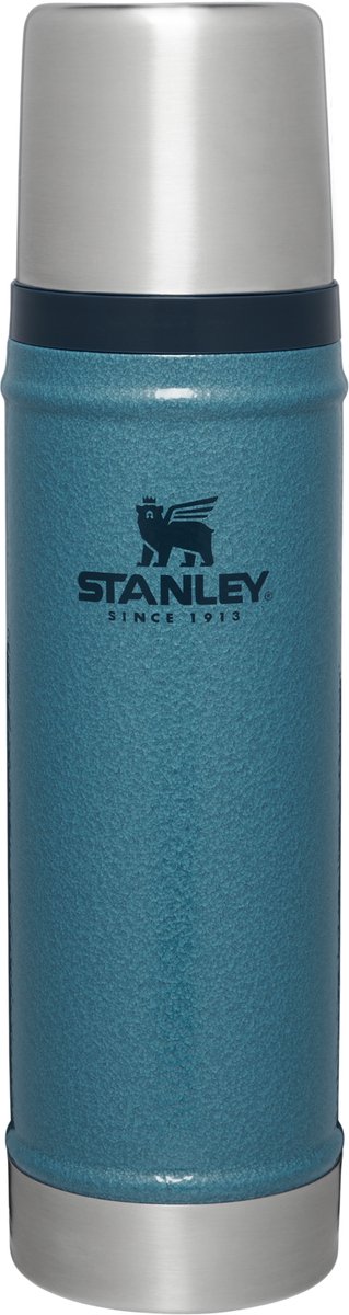Termo Stanley Classic Legend de 750 ml - Mantiene el frío o el calor durante 20 horas - A prueba de fugas - Apto para lavavajillas - Sin BPA - Para café, té y más - Termo de acero inoxidable - Hammertone Lake