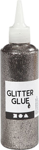 Creativ Company glitter glue silver, 118ml
