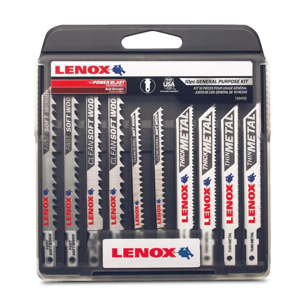 Set di lame per seghetto alternativo Lenox | albero a T | 10 pezzi