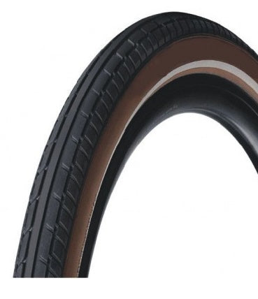 Deli Tire pneumatico 24x2.125 57-507 Black Brown SA-238 Riflessione