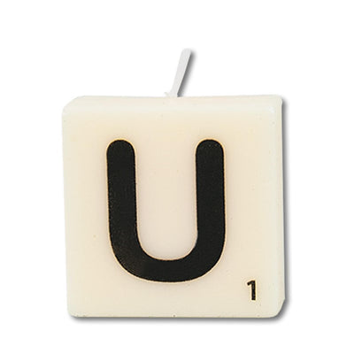 Paperdreams lettera candela u, 4 pz.