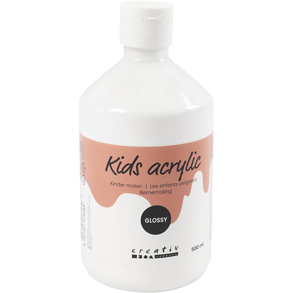 Vernice acrilica Creative Company lucida, bianca, 500 ml 1 bottiglia