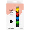 Pintura acrílica de Creativ Company para colores estándar de Kidneren Glossy, 6x20ml