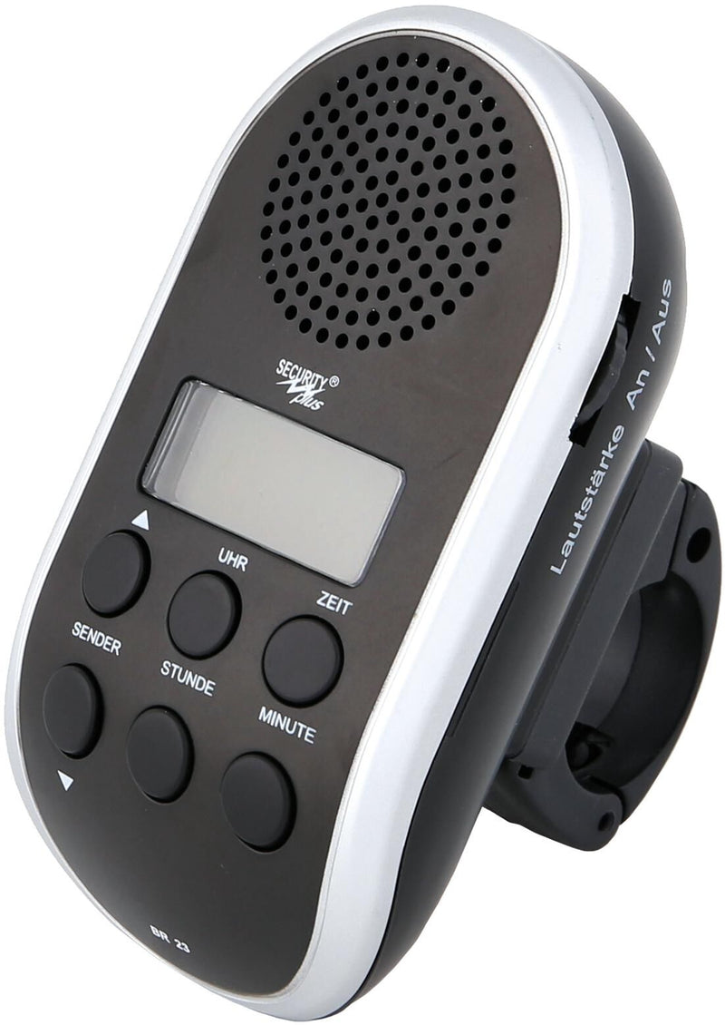 Security Plus Bike Radio Br23 Black Silver