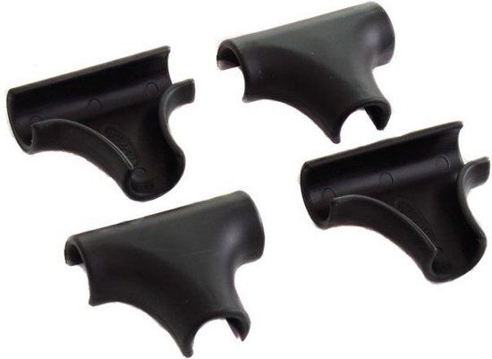 STECO T-Siger Black per 4 adatti a 16 mm