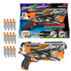 Toi-toys foam strikex pistola de tiro eléctrica shockwave con 24 flechas de espuma