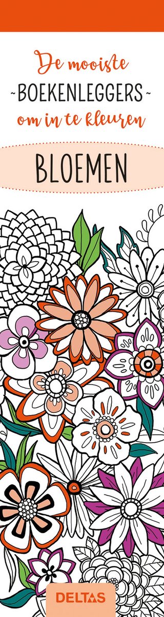 Delta è i segnalibri da colorare più belli per colorare: fiori