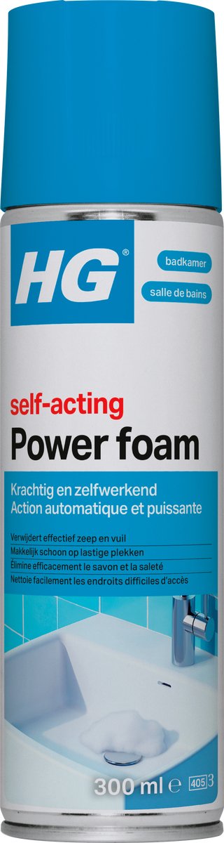 Hg 1074209 - power foam bathroom | 6 pieces