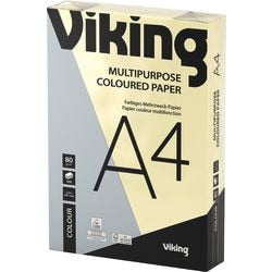Carta colorata da 80g m2 formato A4 colore pastello giallo