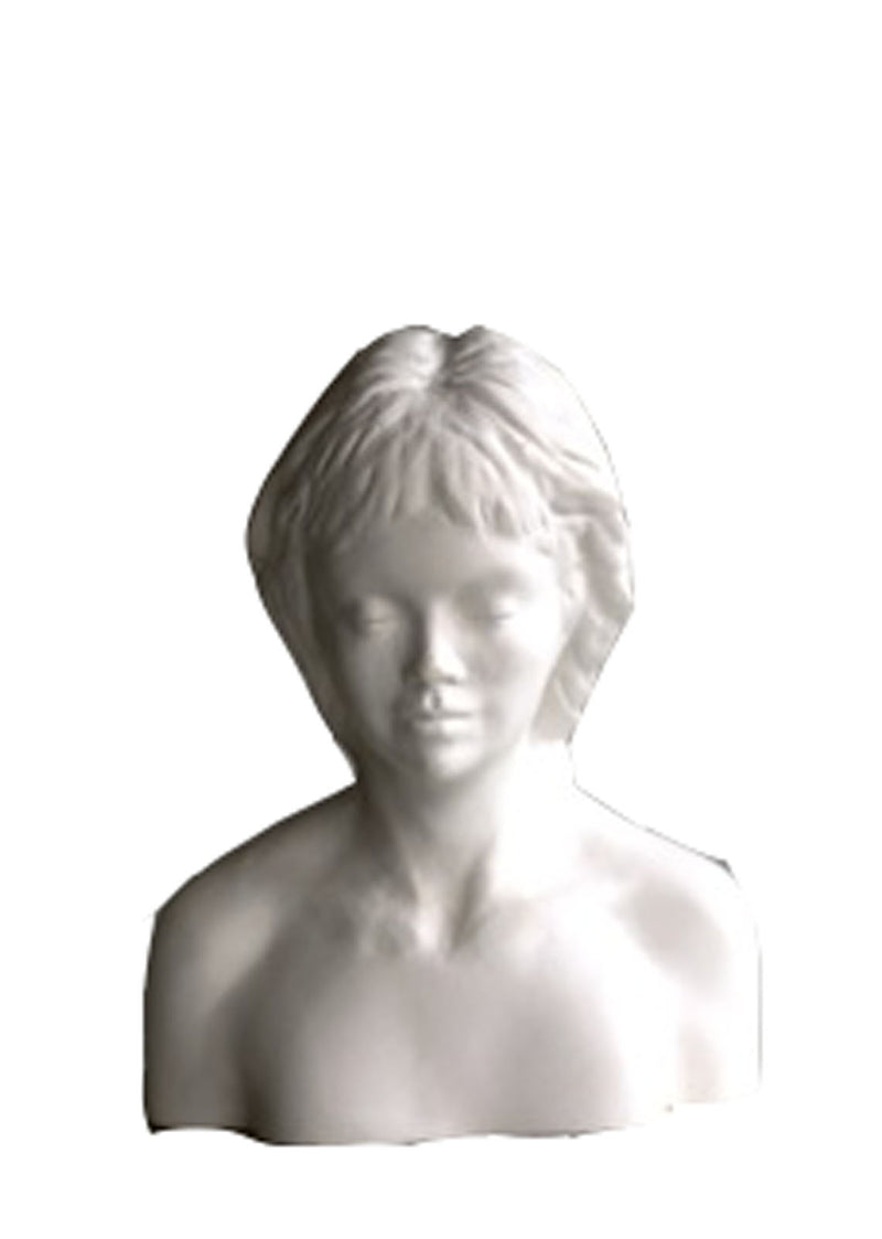 Powertex • ragazza in gesso mona