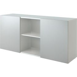 Battitore per armadio con ante scorrevoli Bach 2fh argento, bianco