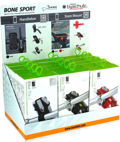 Bone collection verkaufsdisplay bike tie display bone col. 15 pcs.